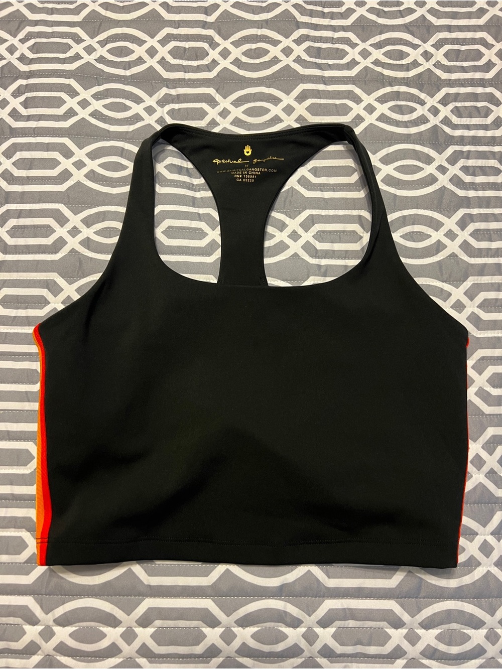 Spiritual Gangster Rainbow Racerback Tank